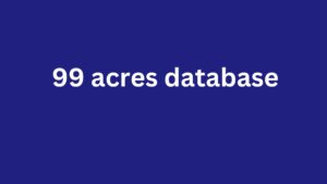 99 acres database