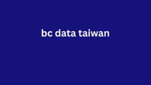 bc data taiwan