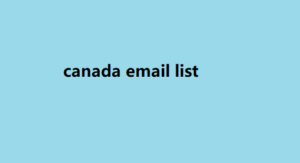 canada email list