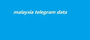 malaysia telegram data