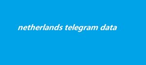 netherlands telegram data