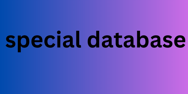 special database