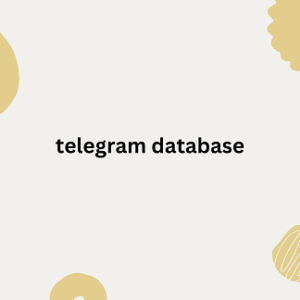 telegram database